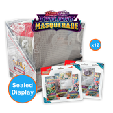 Pokemon: Scarlet & Violet Twilight Masquerade - 3 Pack Blister: Sealed Display
